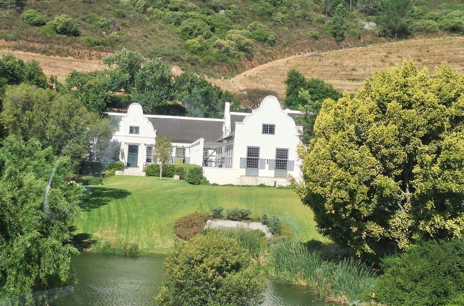 Cape Dutch manor restoration in the Winelands