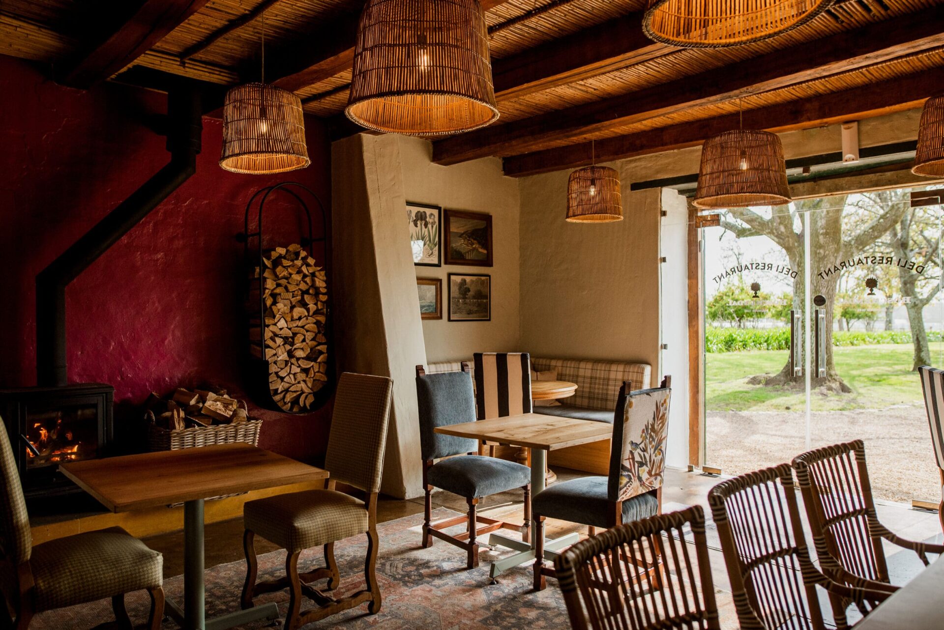 Boschendal Deli dining area